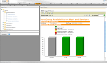 Availbility report with HTML and PDF output options